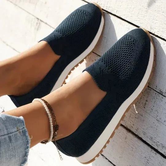 Chloe | Comfortable Slip-On Knit Sneakers
