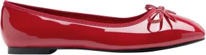 CIDER Bow Decor Square Toe Ballet Mary Jane Flats