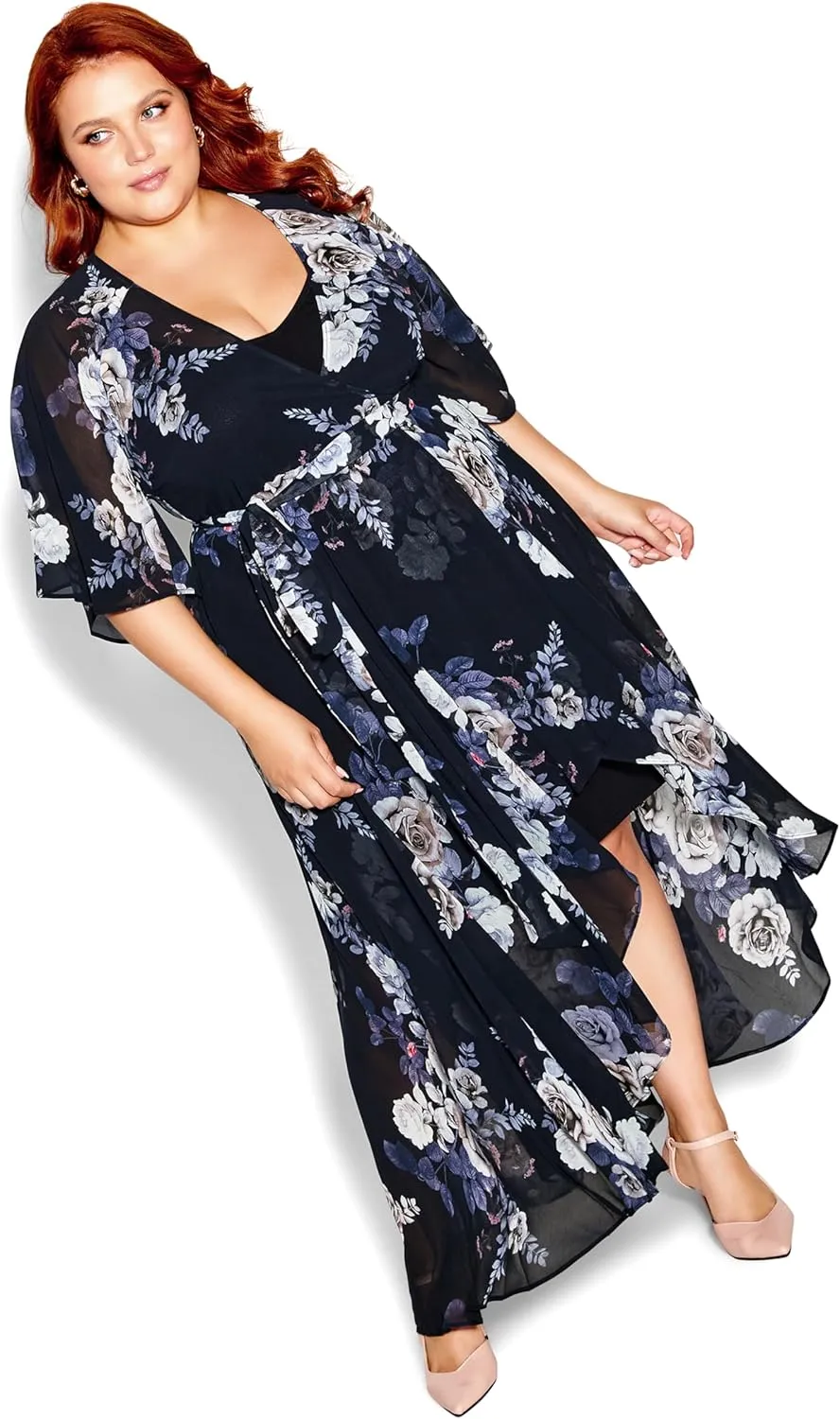 City Chic Women's Sylvie Maxi Dress