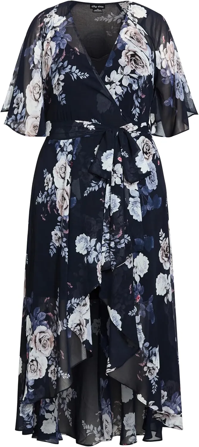 City Chic Women's Sylvie Maxi Dress