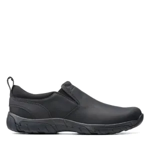 Clarks Men's Grove Step Black Leather 26153323