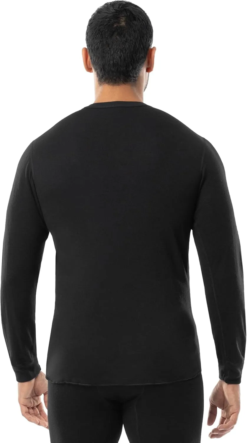 ColdPruf Men's Dual-Layer Thermal Underwear Long Sleeve Crew Top