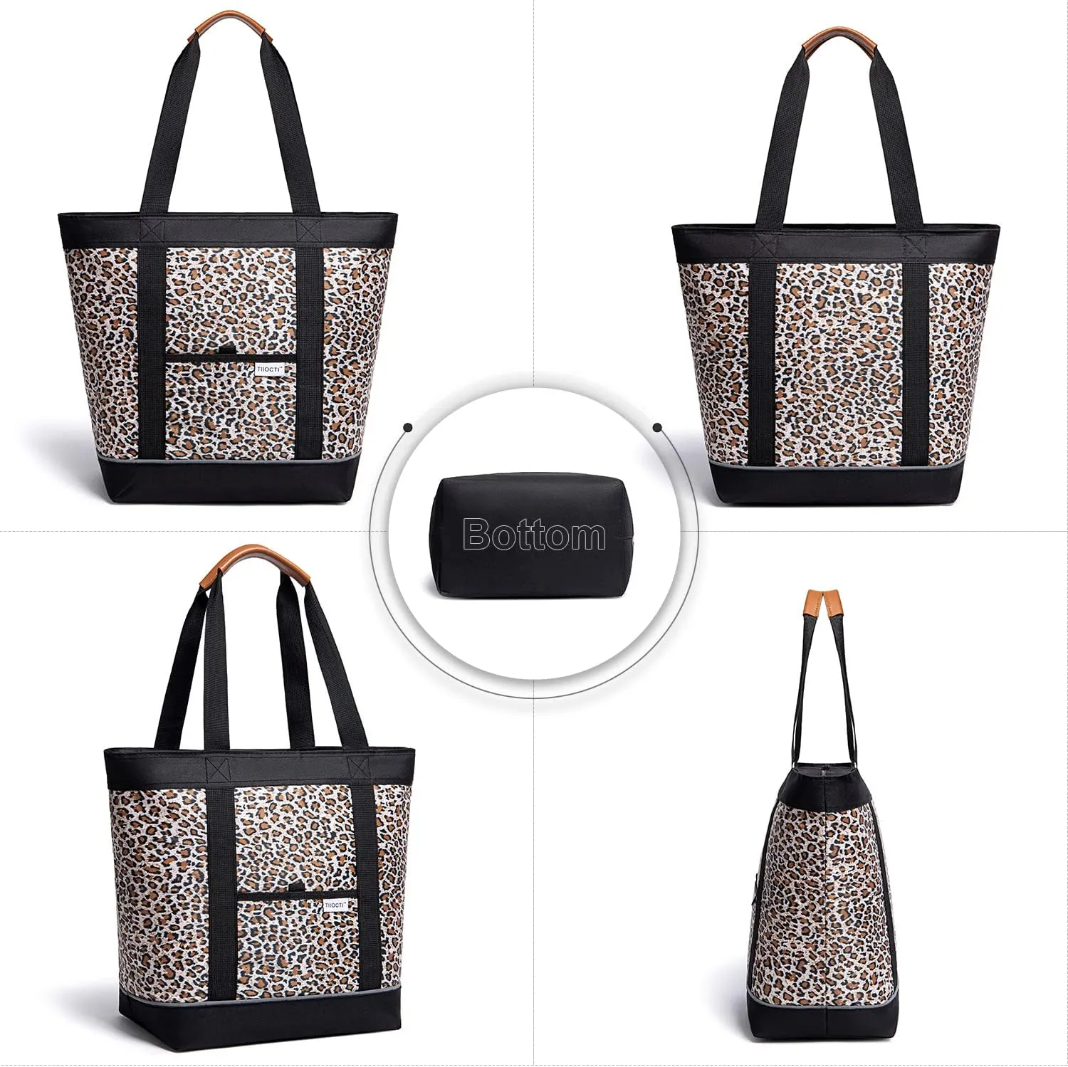 Cooler Bags Insulated Leak Proof - Large Reusable Grocery Tote for Women - Ideal for Breastmilk Storage, Keeping Food and Drinks Cold or Hot - Perfect for Delivery, Travel, and Picnics