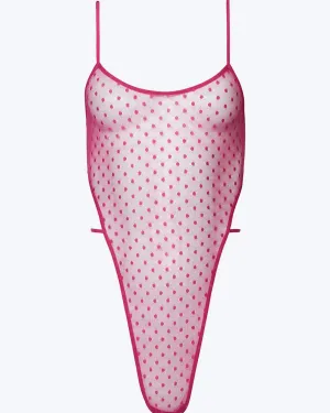 Coucou Lola Minimal Bodysuit in Pink Orchid | Pink Orchid