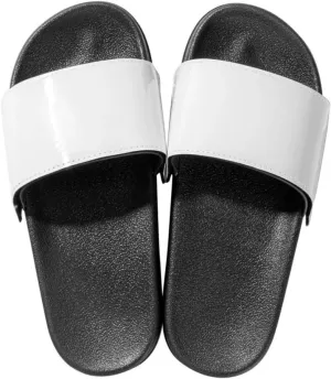 Craft Express Vegan Leather Sublimation Slides for Men and Women, Adult, Small - 36 | 37