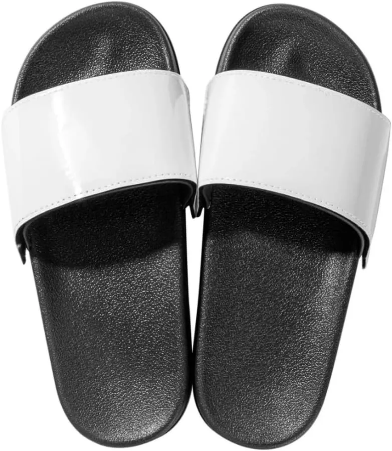 Craft Express Vegan Leather Sublimation Slides for Men and Women, Adult, Small - 36 | 37