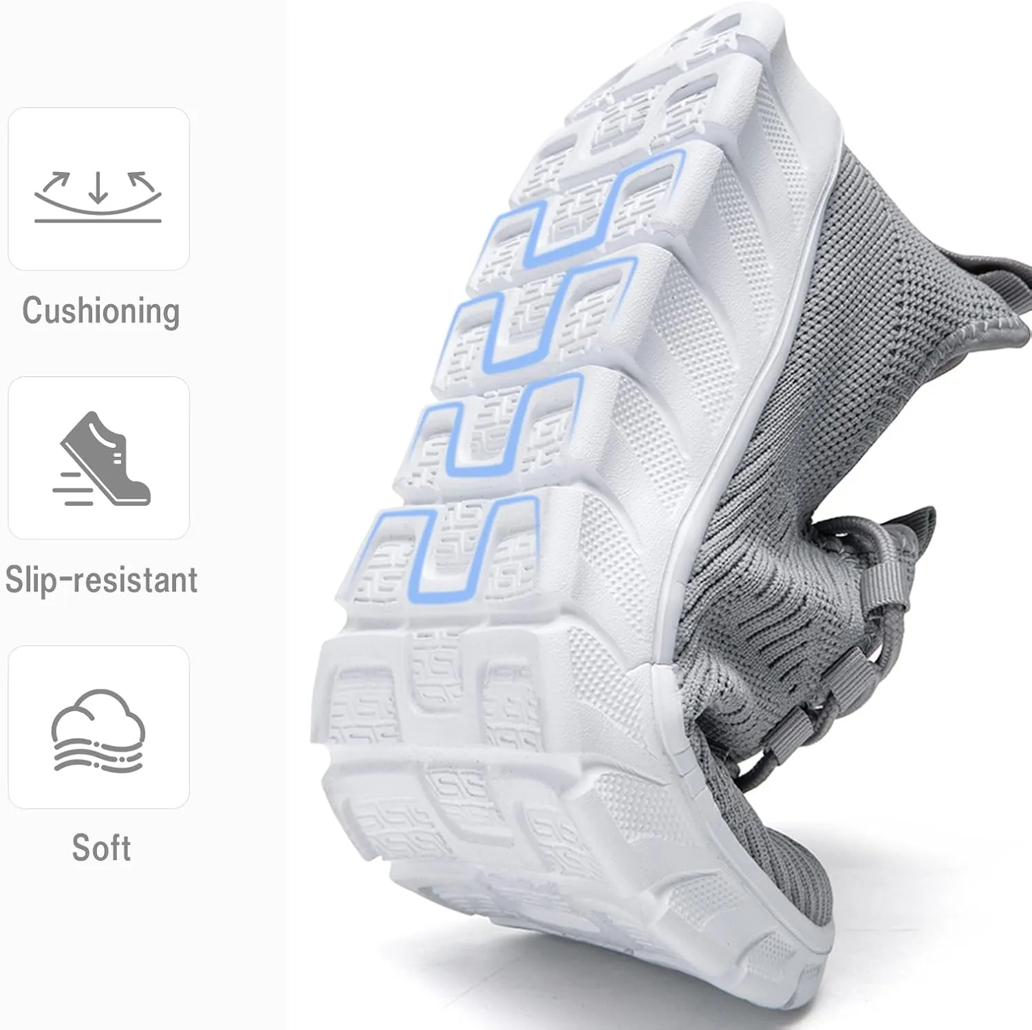 Damyuan Running Shoes for Women Tennis Sneakers Slip on Walking Comfortable Athletic Gym Summer Casual Workout Shoes Mesh Shoes