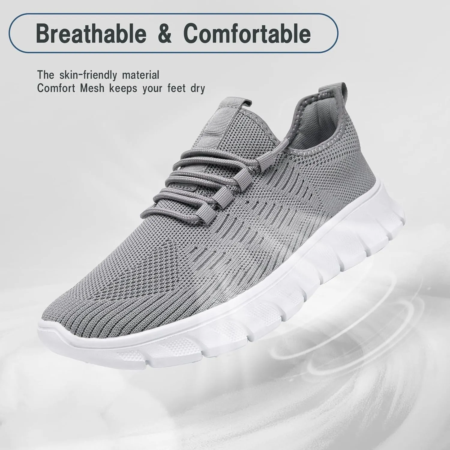 Damyuan Running Shoes for Women Tennis Sneakers Slip on Walking Comfortable Athletic Gym Summer Casual Workout Shoes Mesh Shoes
