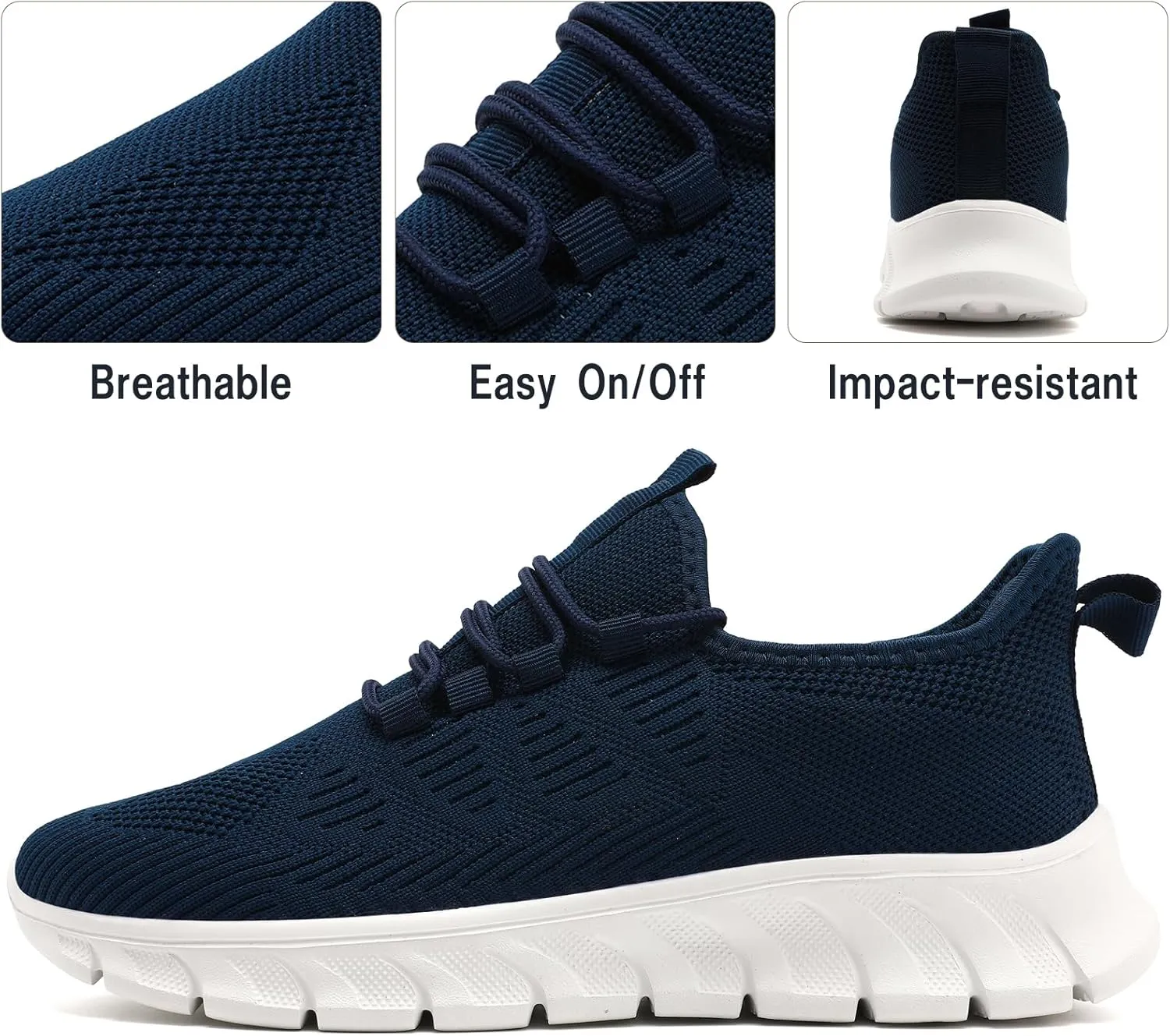 Damyuan Women's Grey Running Shoes, Mesh Tennis Sneakers, Slip On, Comfortable, Athletic, Gym, Summer, Casual, Workout Shoes