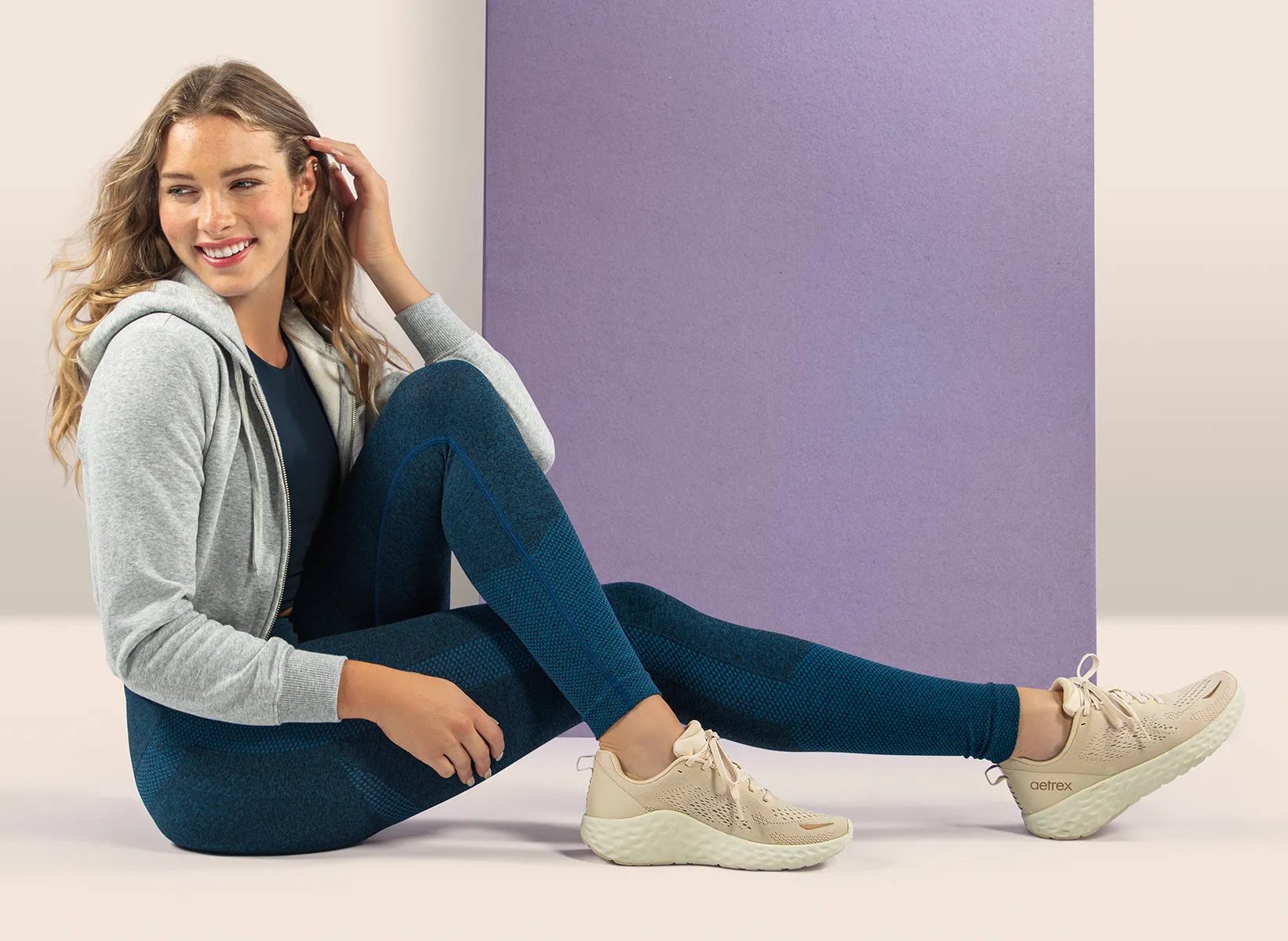 Danika Arch Support Sneaker in Ivory