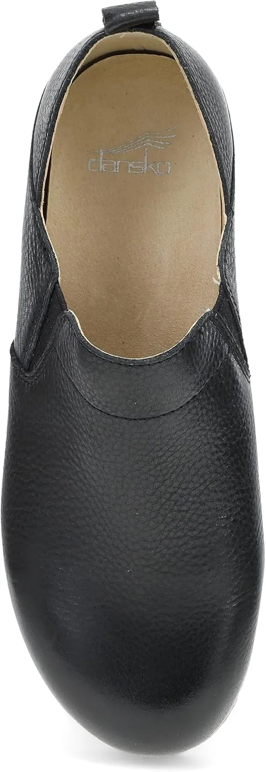 Dansko Meara Slip-On Shoe for Women - Dual-Density Cork/EVA Midsole and Lightweight Rubber Outsole Provide Durable and Comfortable Ride on Patented Stapled Construction