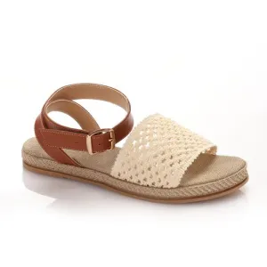 Dantel Flat Sandal