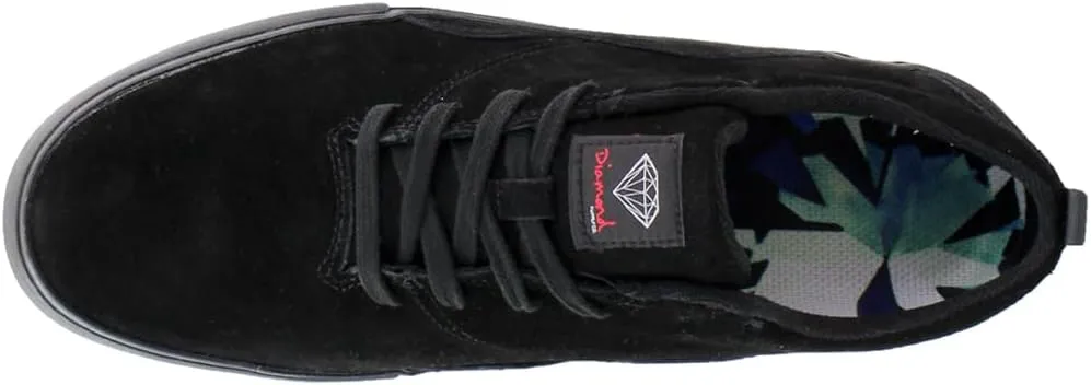 Diamond Supply Co. Mens Lafayette Lace Up Sneakers Shoes Casual - Black