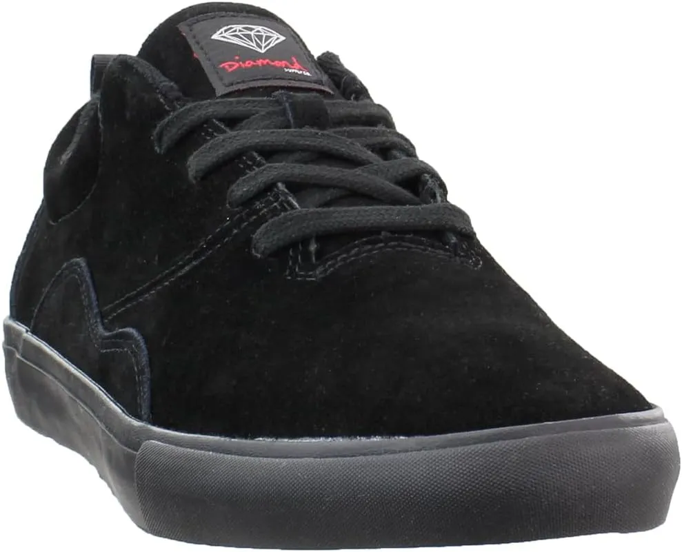 Diamond Supply Co. Mens Lafayette Lace Up Sneakers Shoes Casual - Black