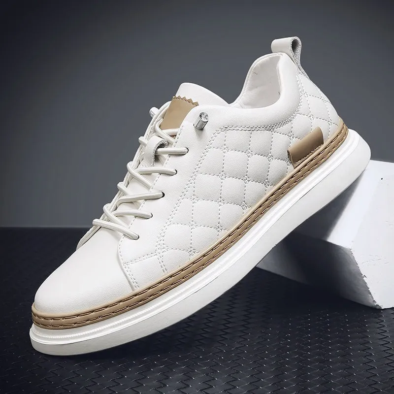 Diot Sleek Checkered Sneaker