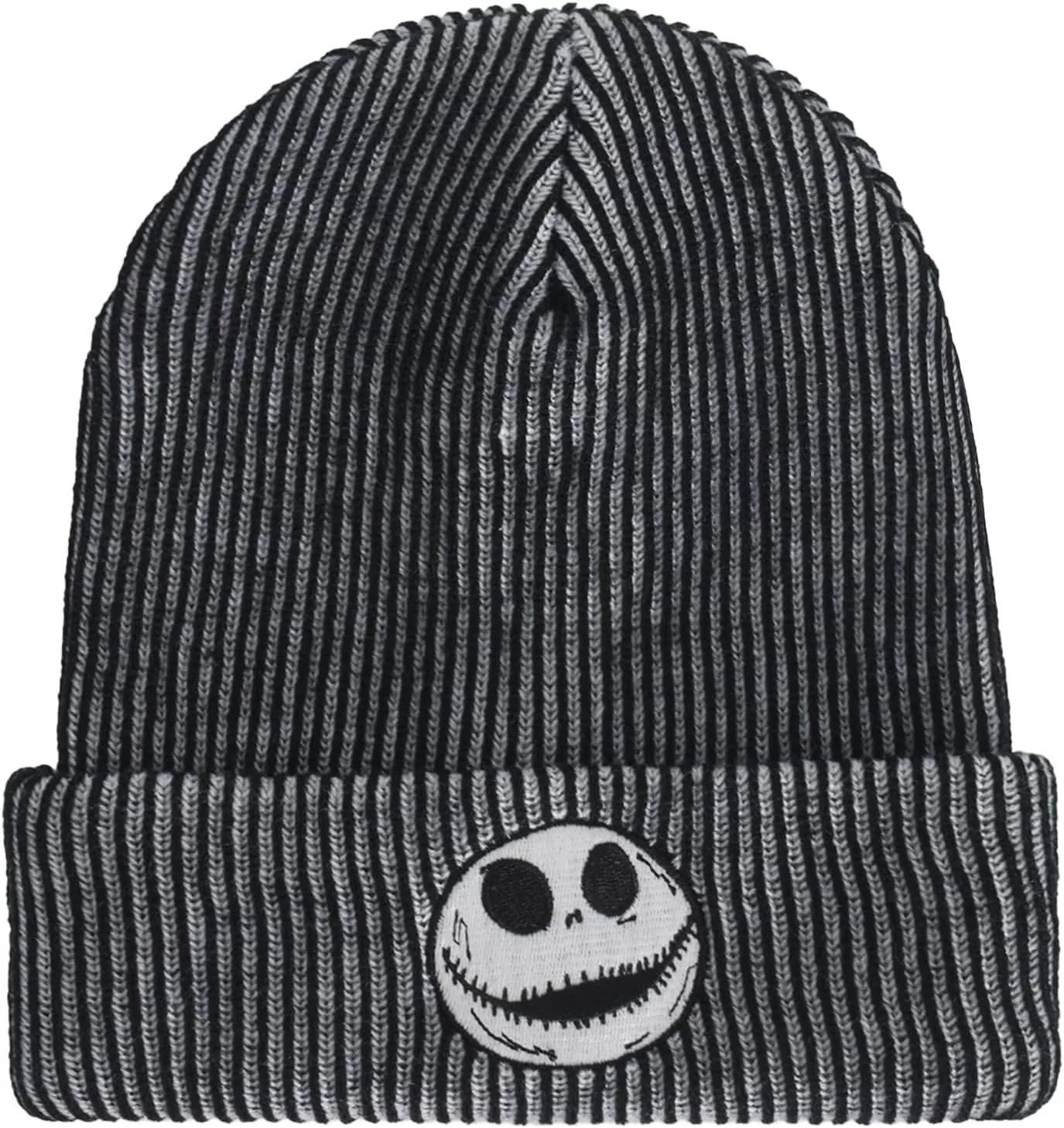 Disney Nightmare Before Christmas Jack Skellington Cuffed Beanie Hat
