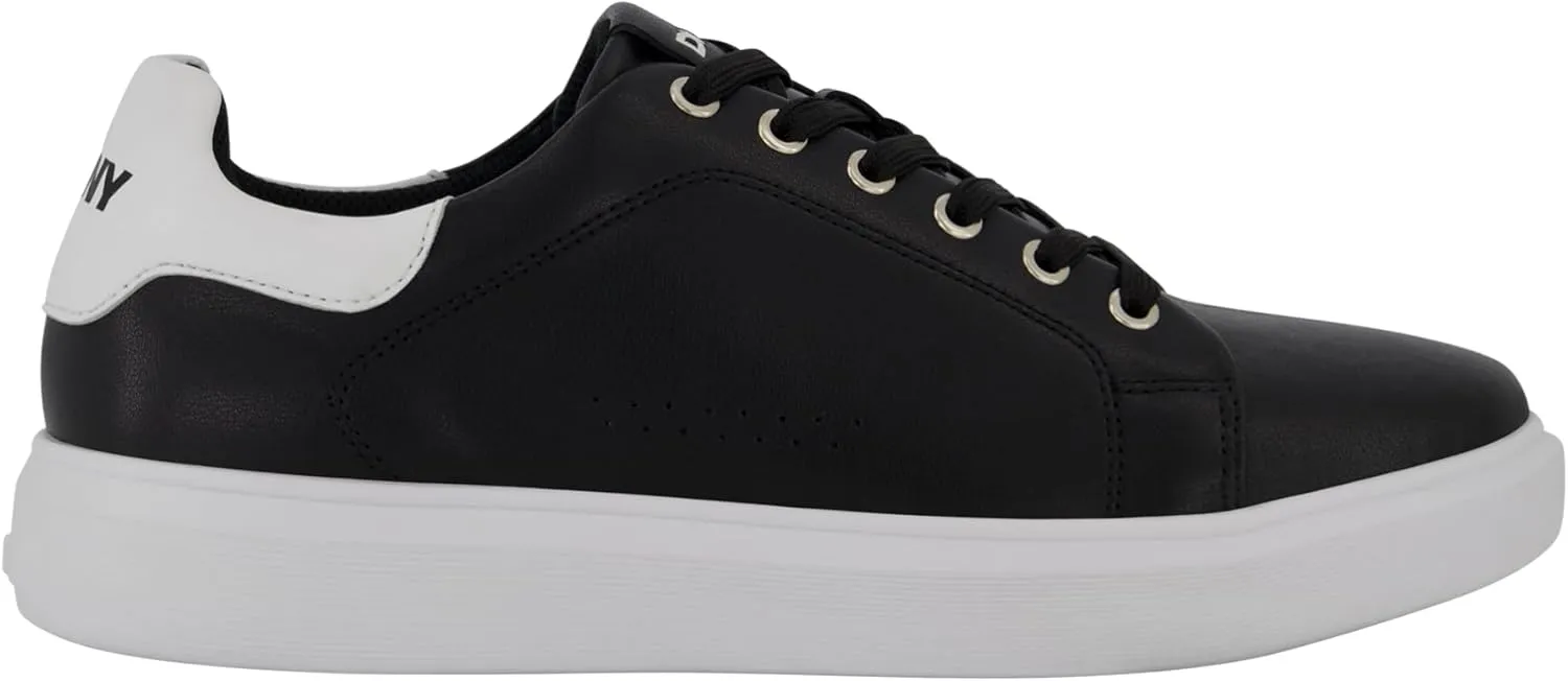 DKNY Men's Eva Sole Round Toe Shape Lace-up Sneakers
