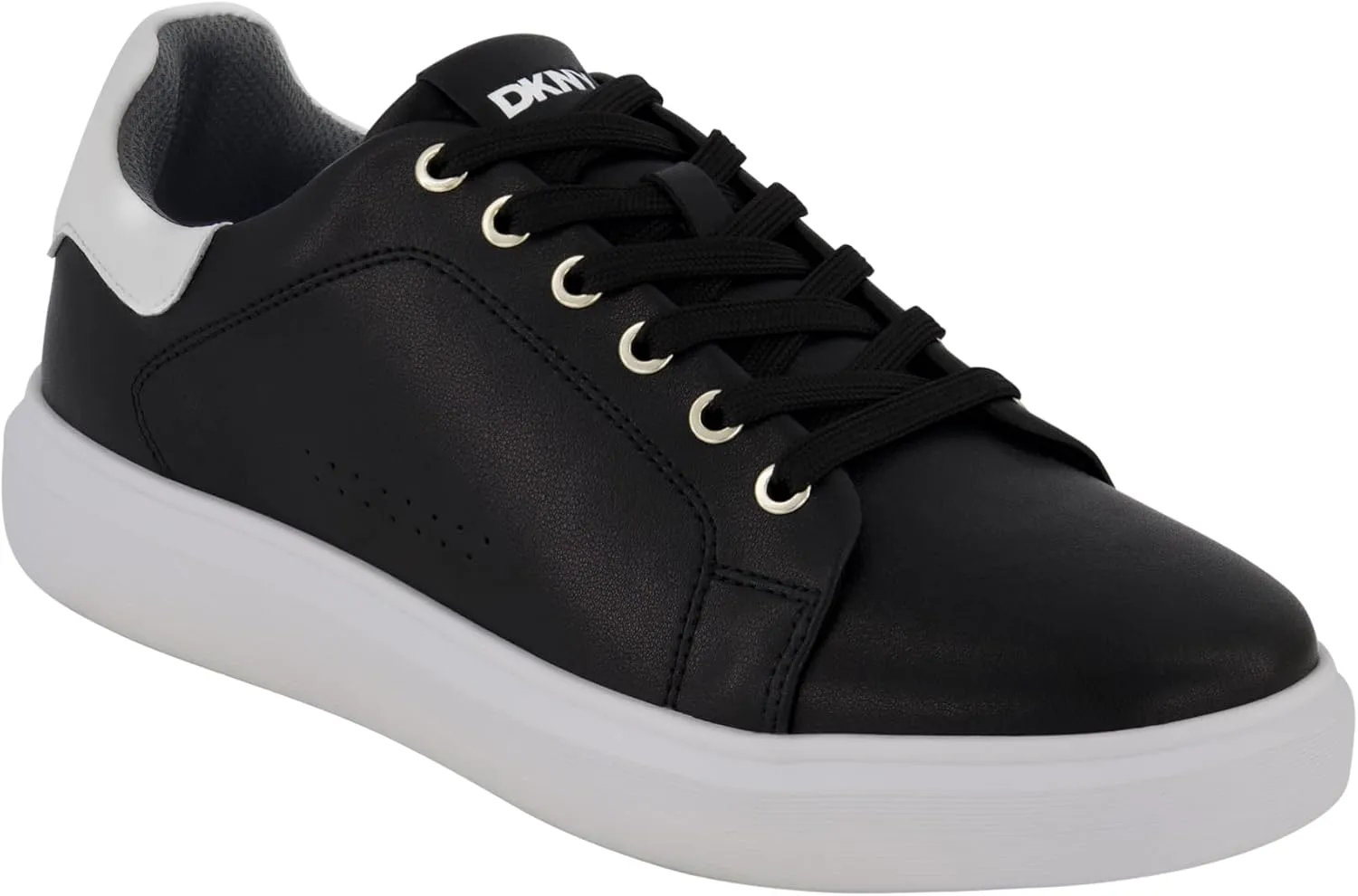 DKNY Men's Eva Sole Round Toe Shape Lace-up Sneakers