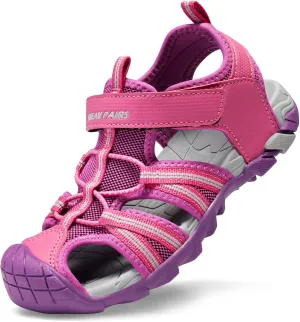 DREAM PAIRS Boys Girls Outdoor Summer Sport Athletic Sandals for Little/Big Kid