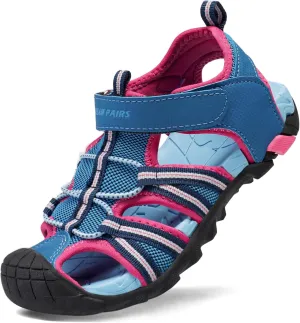 DREAM PAIRS Boys Girls Outdoor Summer Sport Athletic Sandals for Little/Big Kid