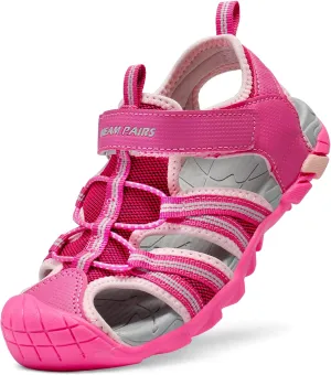 DREAM PAIRS Boys Girls Outdoor Summer Sport Athletic Sandals for Little/Big Kid