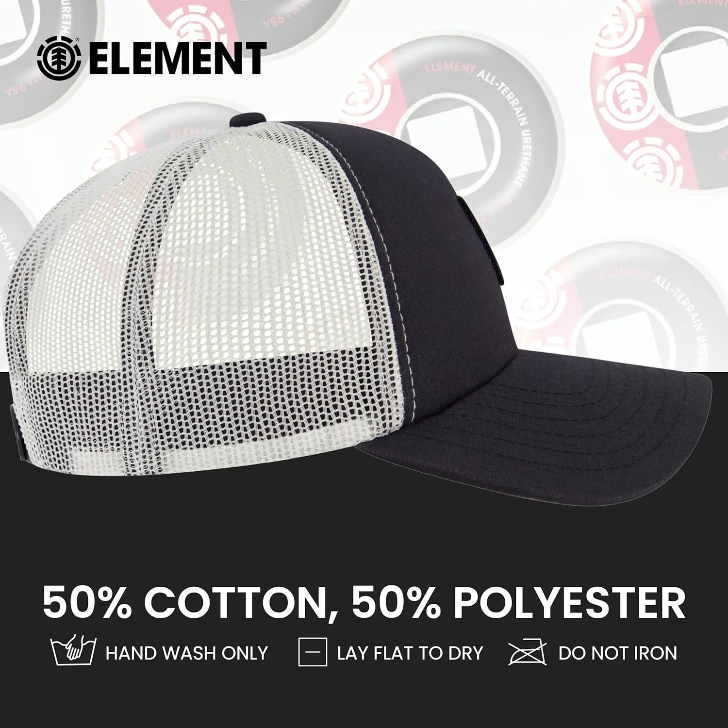 Element Trucker Hat, Adult Baseball Cap with Curved Brim