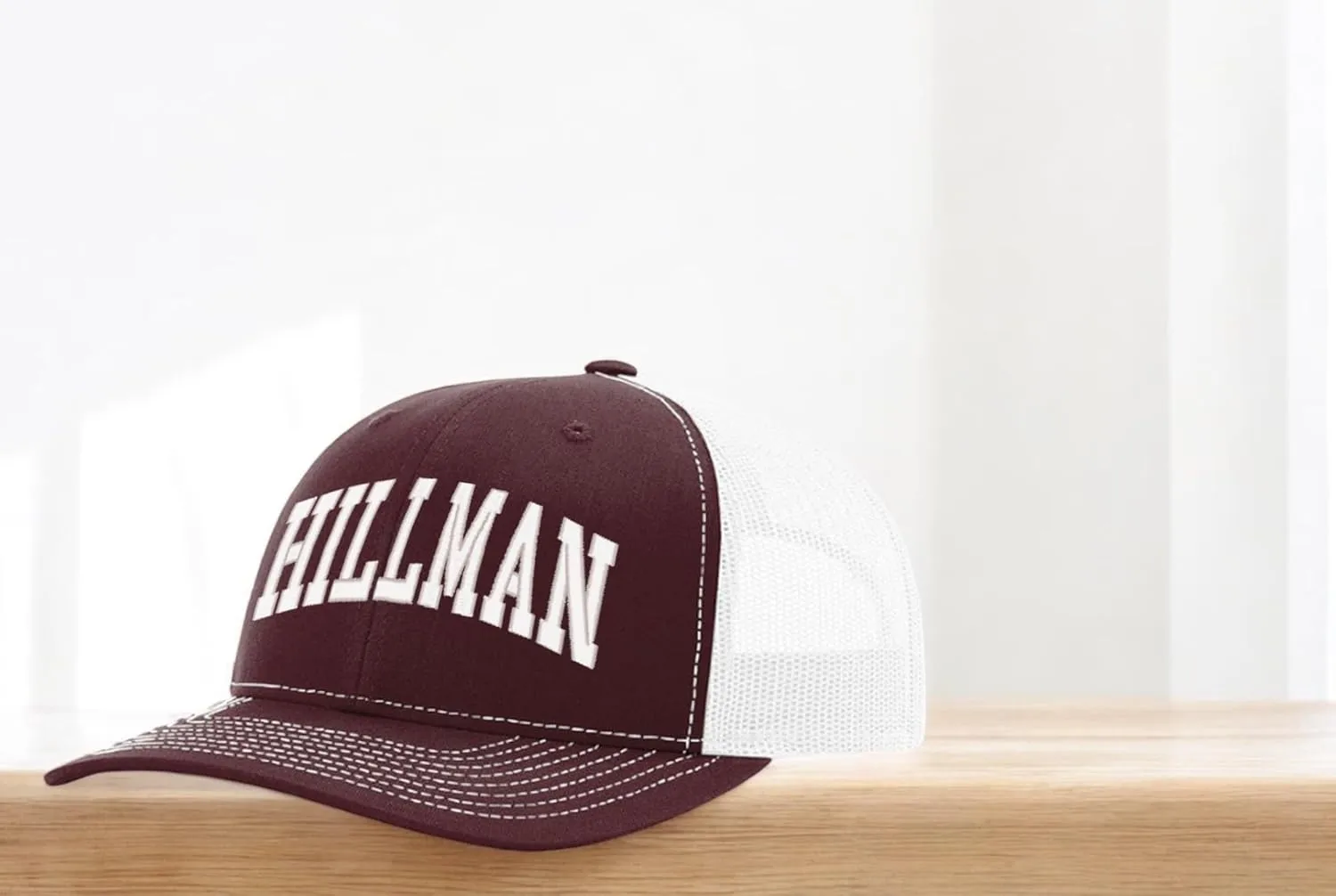 Embroidered Hat Retro 80's HBCU Apparel TV Sitcom Cap Perfect White Elephant Gift for Men and Women