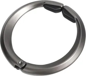 enGMOLPHY Bag Hook Hanger, Holds Up to 33LB, Purse Holder for Desk, Under Table Bar Handbag Hanger - Stylish Storage Hook - Gun Metal