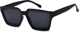 Eyekepper Bifocal Reading Glasses Women - Stylish Bifocal Readers Clear Lens Oversize Frame