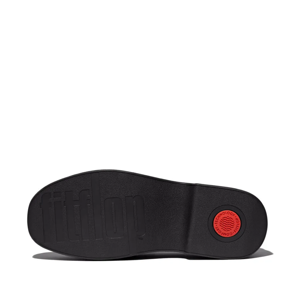 FitFlop x Song Hye Kyo<br>F-LUMA Contrast-Stitch Demi-Wedge Loafers