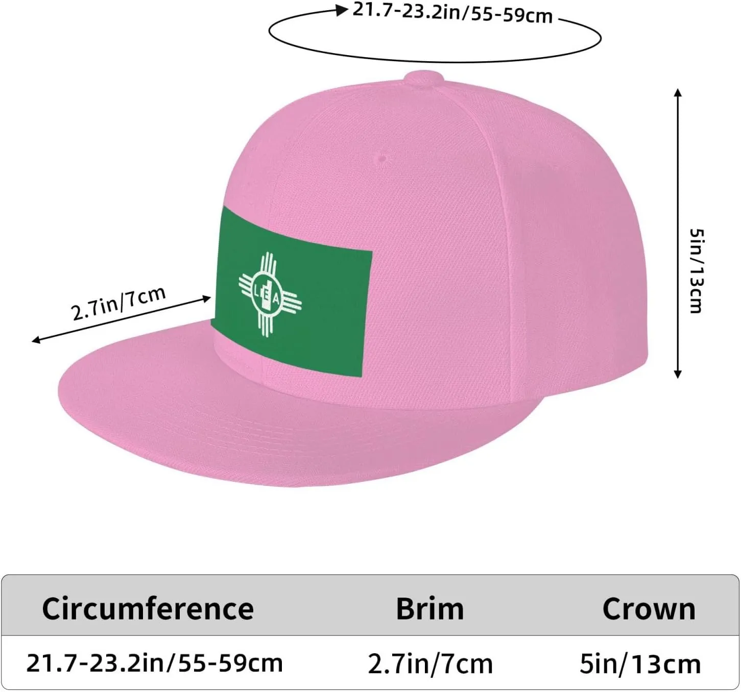 Flag of Lea County, New Mexico Baseball Cap for Men Women Bill Brim Snapback Hat Trucker Hats