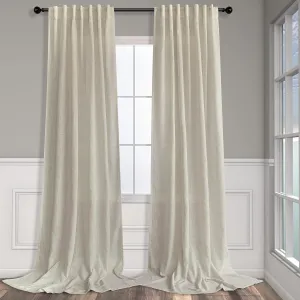 Flax Linen Curtains 84 Inch Length for Bedroom 2 Panels Back Tab Pocket Light Filtering Simple Canvas Cloth Look Semi Sheer Beige Curtains for Living Room Dining Burlap Sand Beach Decor 52x84 Long Tan