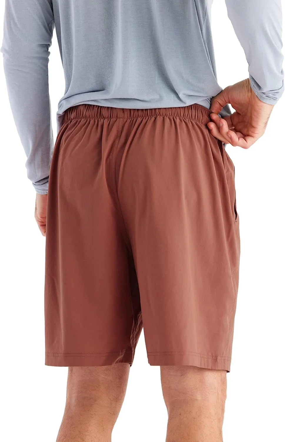 Free Fly Men's Breeze Short - 8" Inseam, Quick-Dry Lightweight Active Shorts for Men, UPF 50  Sun Protection