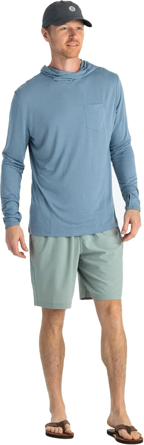 Free Fly Men's Breeze Short - 8" Inseam, Quick-Dry Lightweight Active Shorts for Men, UPF 50  Sun Protection