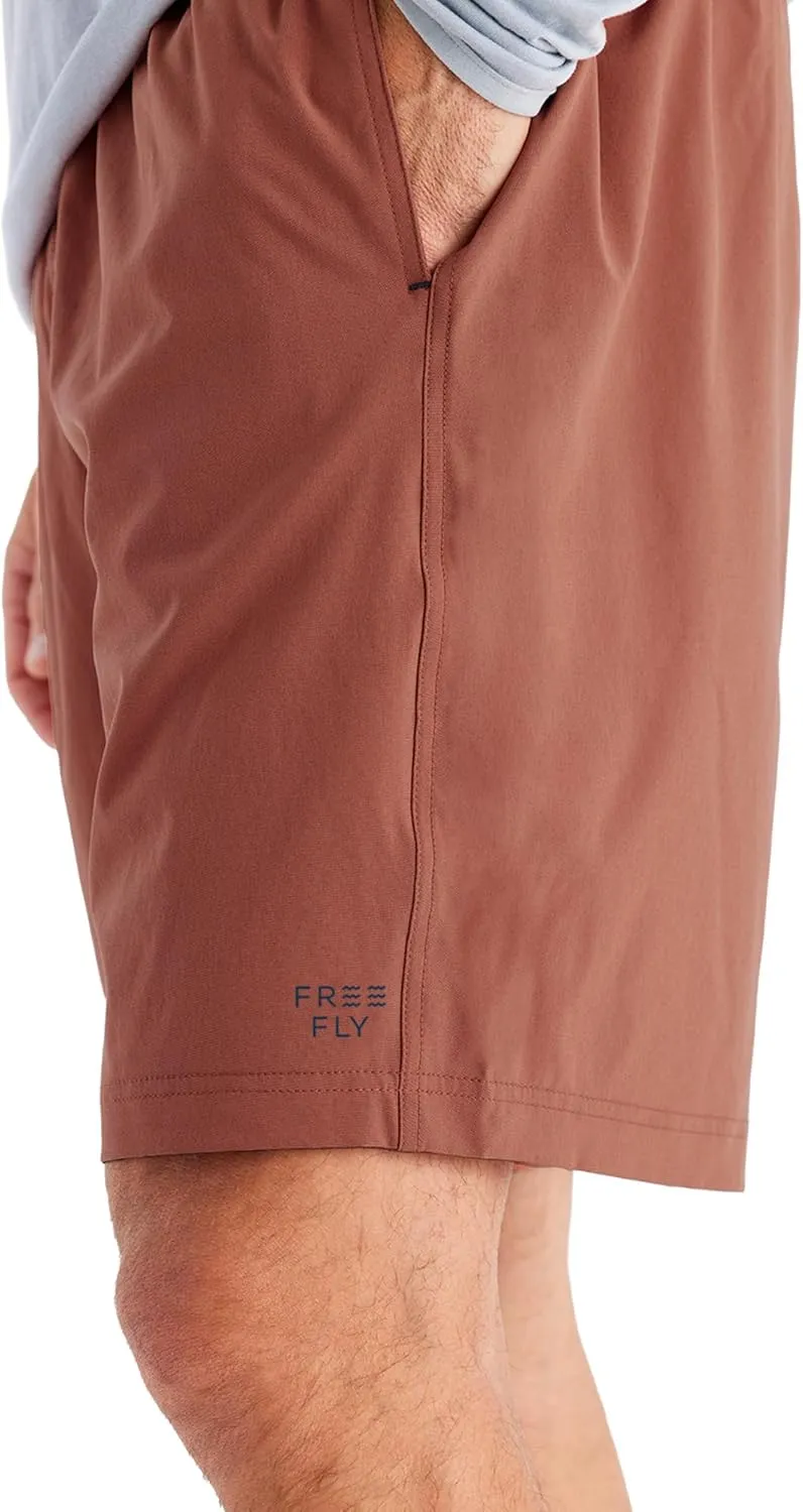Free Fly Men's Breeze Short - 8" Inseam, Quick-Dry Lightweight Active Shorts for Men, UPF 50  Sun Protection