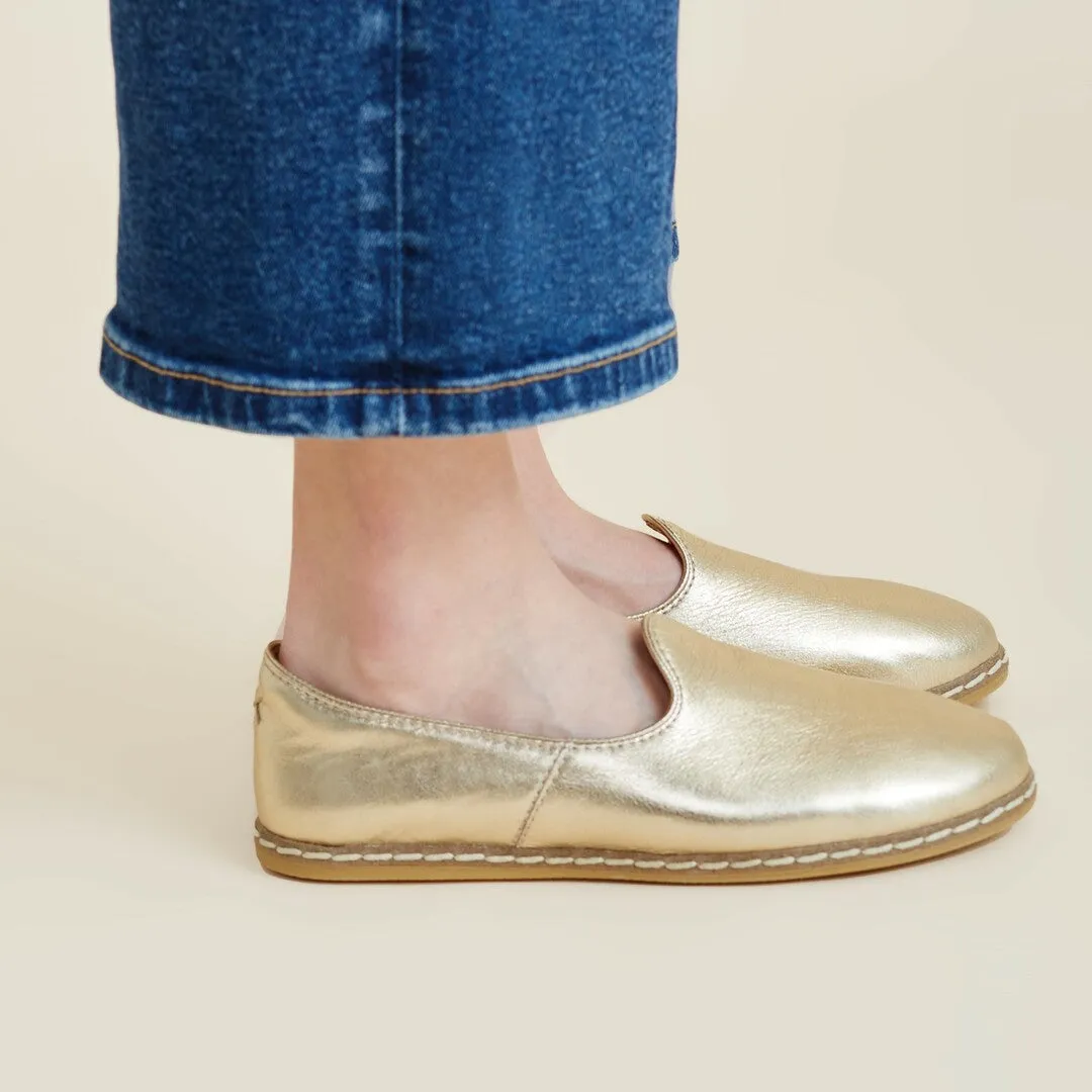 Gold Slip-On