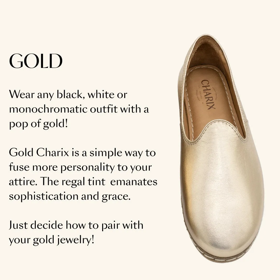 Gold Slip-On