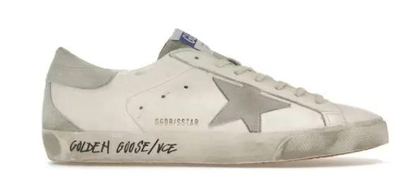Golden Goose Super-Star White Ice Grey sneaker