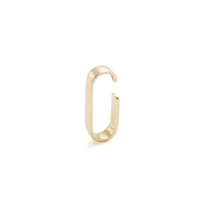GOSSAMER Oblong Flat Ear Cuff
