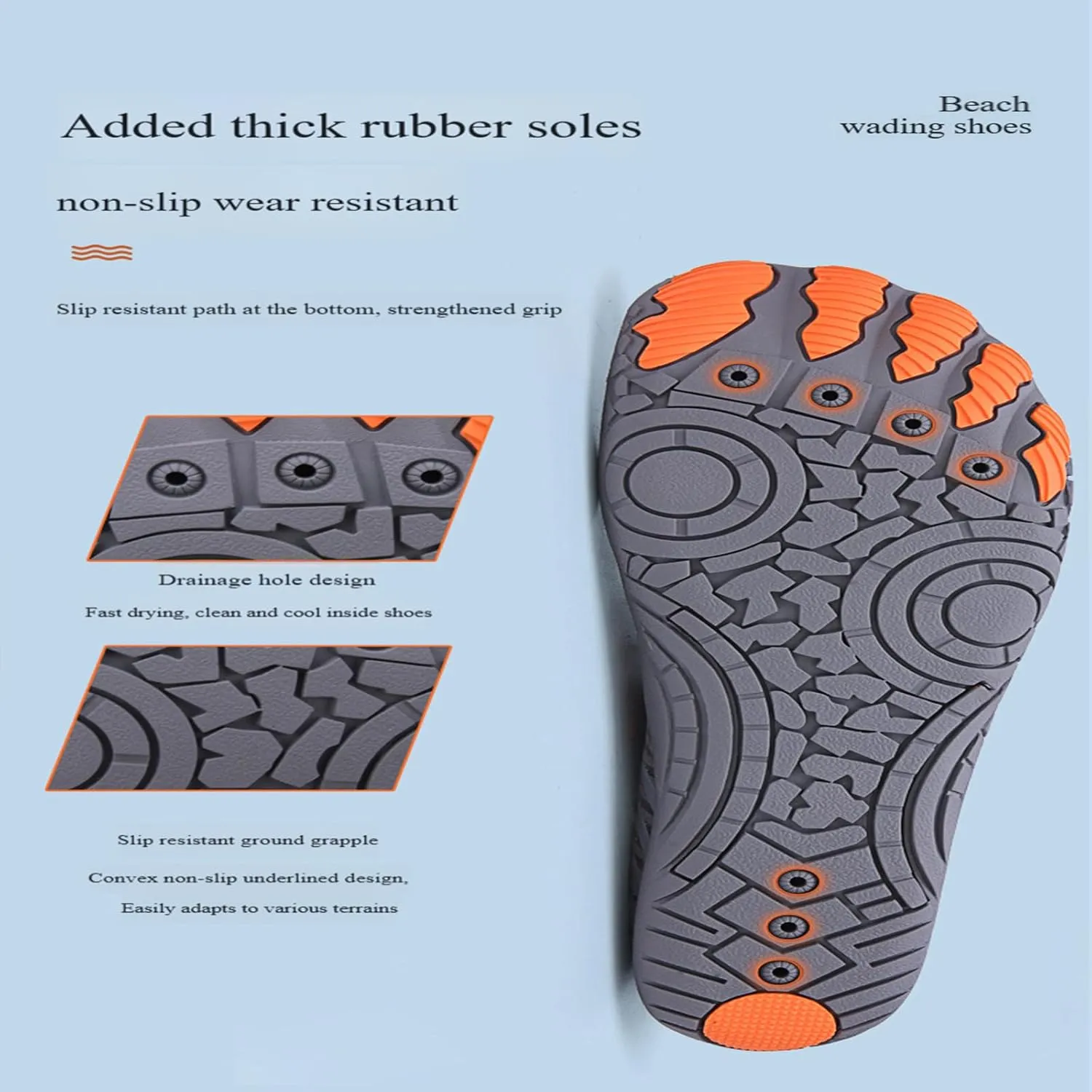 Grounded Footwear for Women & Men, 2025 New Non-Slip Barefoot Shoes, Lightweight Water Shoes for Neuropathy, Pool, Beach & Yoga Wide Toe Box