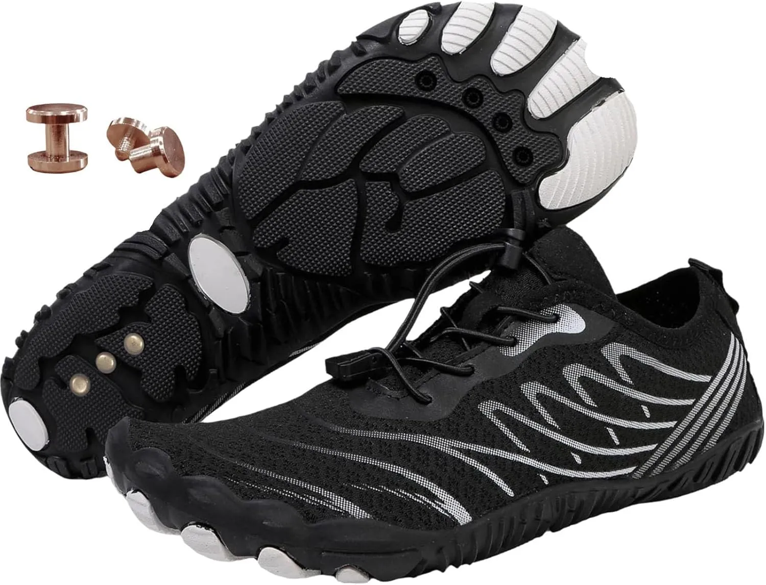 Grounding Shoes for Women Men, Grounded Barefoot Footwear Comfortable Lightweight Wide Toe Hike Vitality Shoes