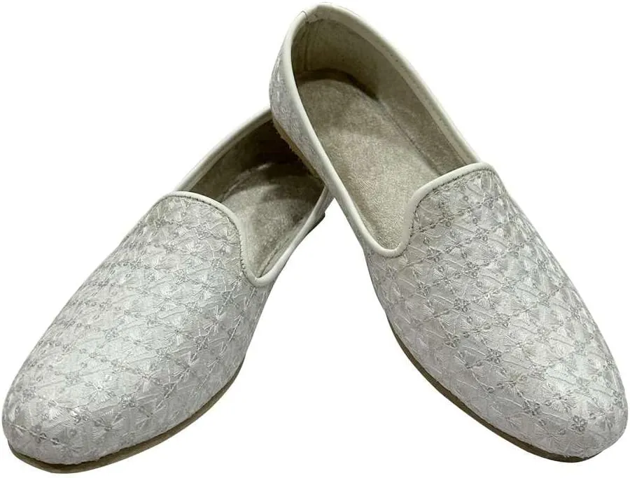 Handcrafted Punjabi Jutti for Men – Traditional Indian Slip-On Shoes | Ethnic Khussa for Wedding, Cultural & Festive Wear | Comfortable Mojari