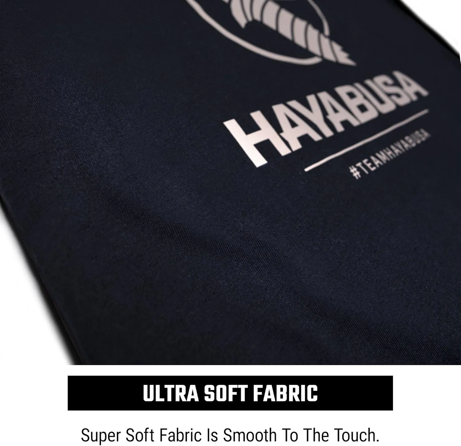 Hayabusa Men's VIP T-Shirt - Logo Graphic, Cotton Blend, Athletic Cut