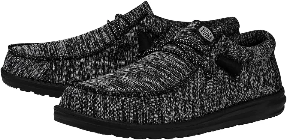 Hey Dude Wally Sport Knit | Men's Loafers | Men's Slip On Shoes | Comfortable & Light Weight