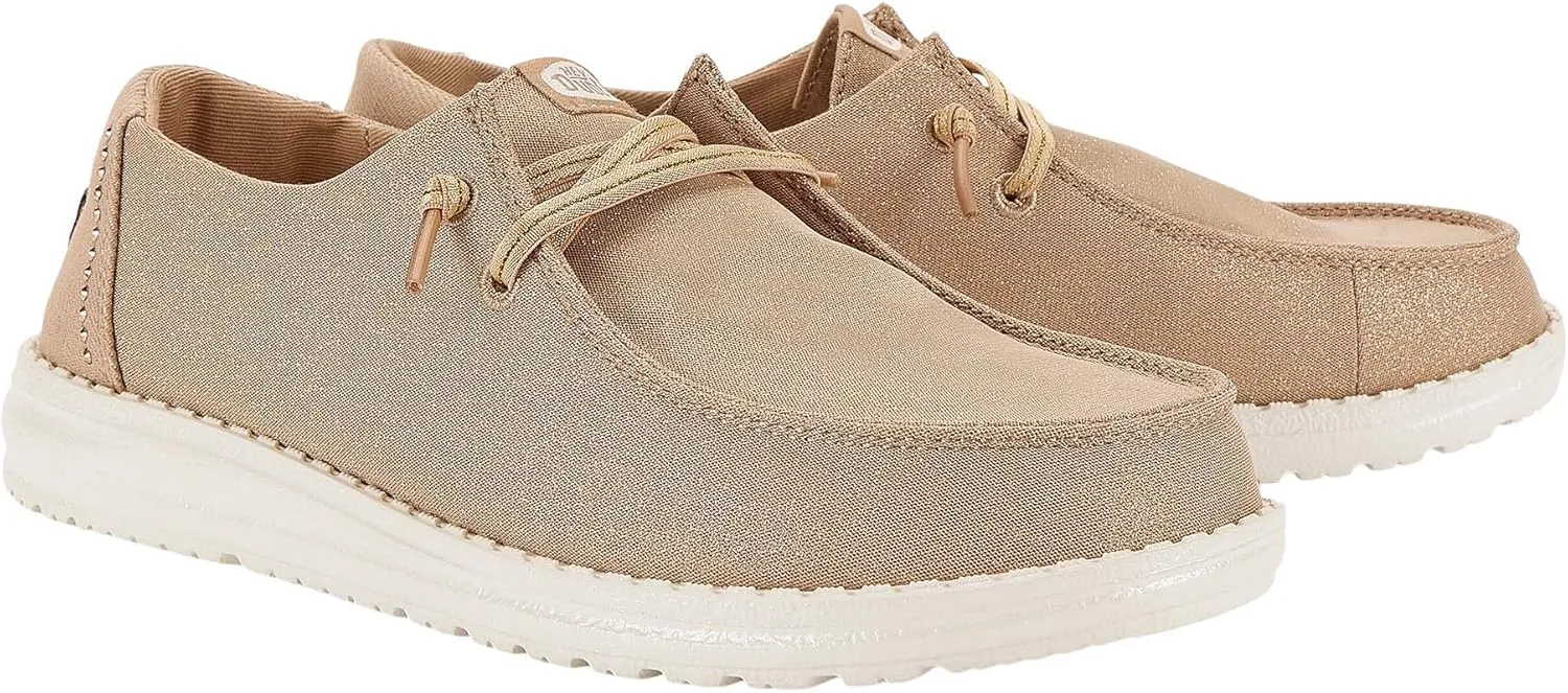 HEYDUDE Wendy Stardust, Women's Shoes, Slip-on Loafers, Comfortable & Light-Weight
