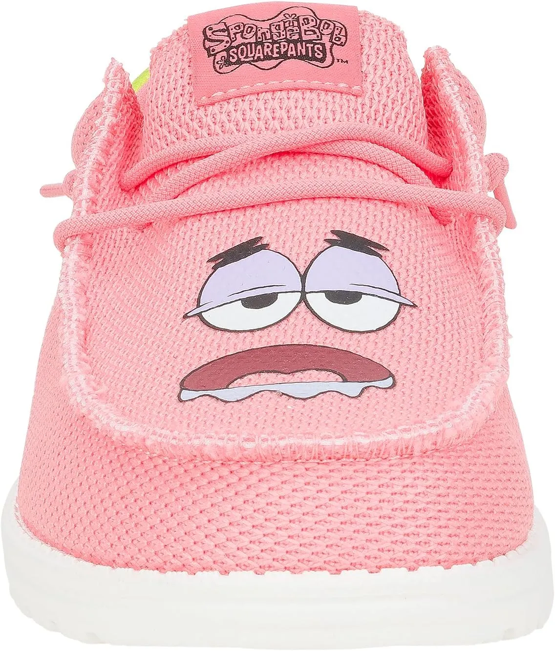 HEYDUDE X Spongebob, Men's Slip-on Loafers, Comfortable & Light-Weight
