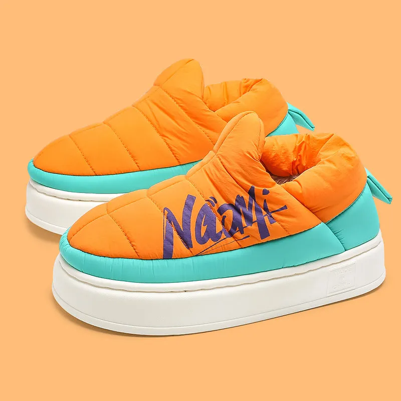 High-Sole Slip-On Platforms