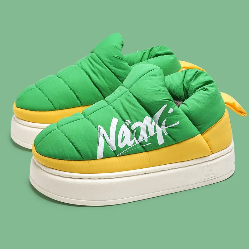 High-Sole Slip-On Platforms