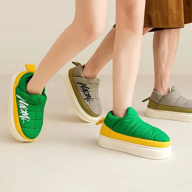 High-Sole Slip-On Platforms