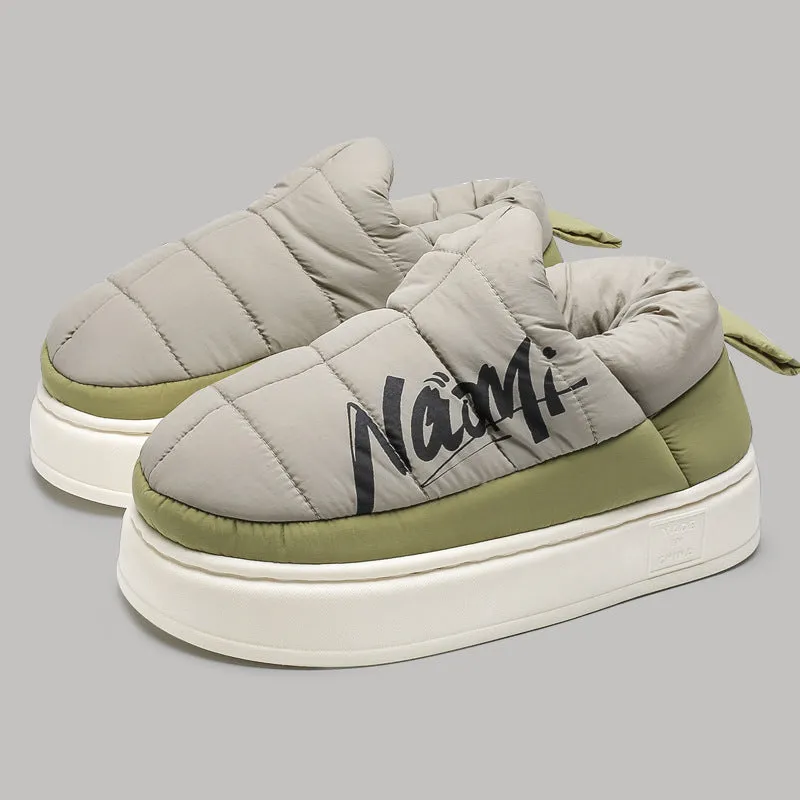 High-Sole Slip-On Platforms